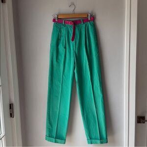 Vintage Ralph Lauren Preppy Cotton Pants Belt